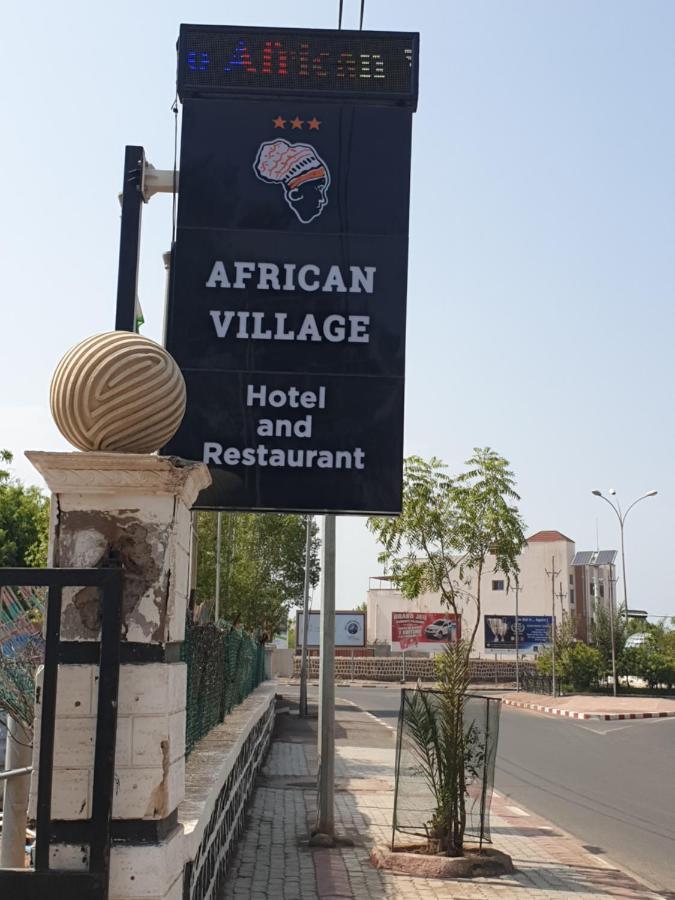 African Village Hotel Djibouti City Exterior foto
